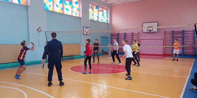 Первенство по волейболу