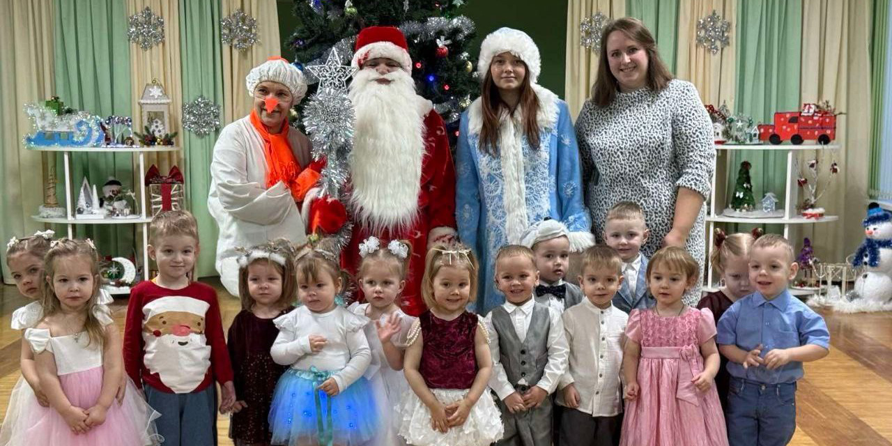 Волшебная новогодняя сказка в детском саду